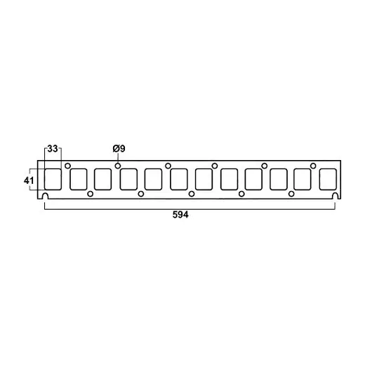Redback Header Gasket for Chrysler Valiant (06/1963 - 07/1970) product image
