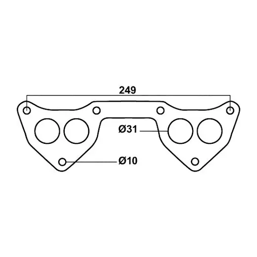 Redback Gasket for various Hyundai &amp; Mitsubishi vehicles product image