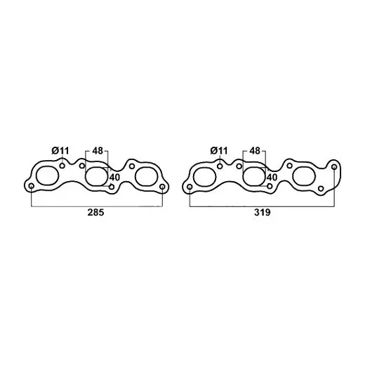 Gasket for Toyota Land Cruiser FZJ70, FZJ75, FZJ80 &amp; FZJ100, Toyota 1F product image