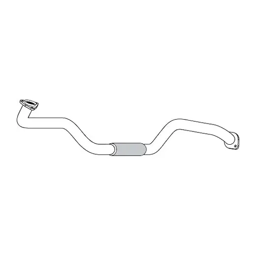 Unbranded Standard Replacement Exhaust for Toyota Landcruiser (03/1998 product image