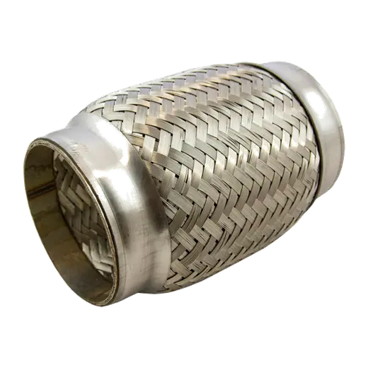 1 3/4" Double Braided Stainless Steel Flexible Bellow 4" Long product image