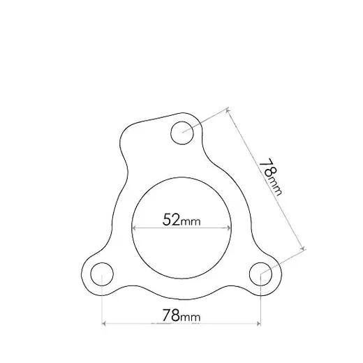 Redback Flange Gasket for various Ford &amp; Mazda vehicles product image