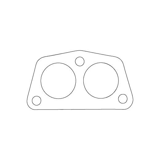 Redback Flange Gasket for various Holden &amp; Toyota vehicles product image