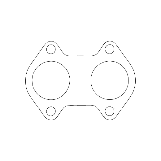 Redback Flange Gasket for Holden Commodore (04/1980 - 03/1986), WB (04 product image