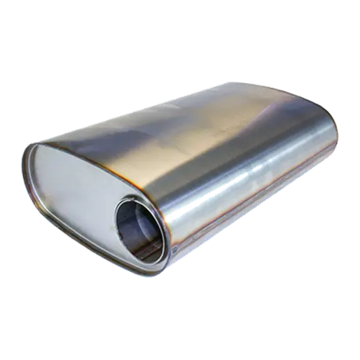 Redback 3" Inlet, 11x6 Triflow, 20" Long, Offset/Centre, 409 Grade Sta product image