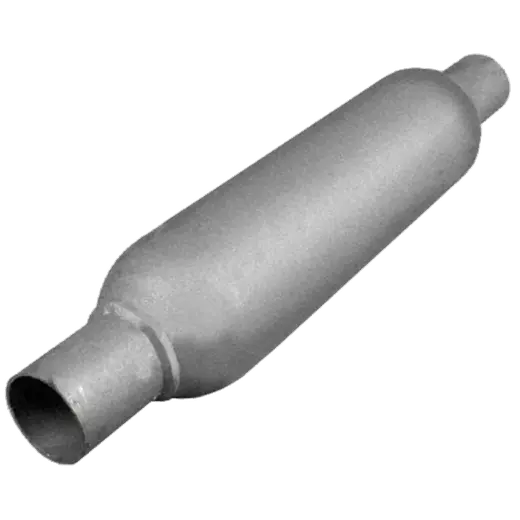 3 1/2" Round, 9" Long, 2 1/2", C/C, Spiral Louvered With Spigots, Mild product image