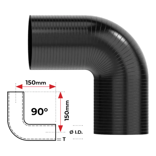 Redback Silicone Hose (1-3/4") 90° Bend product image