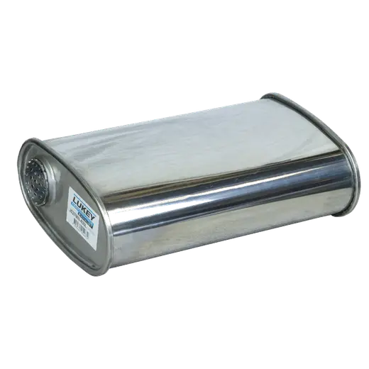 2" 8"x4" 14" Long O/C Megaflow Lukey Muffler 430 Stainless Steel product image