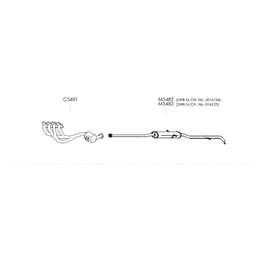Unbranded Exhaust System for MERCEDES-BENZ A-CLASS (07/1997 - 08/2004) product image