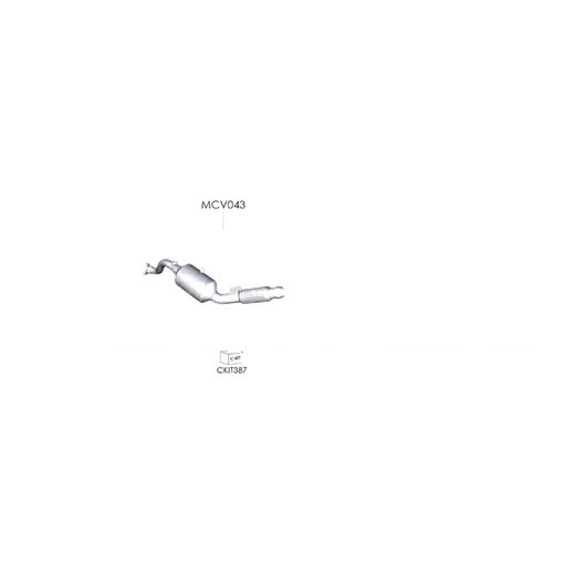 Unbranded Exhaust System for MERCEDES-BENZ Sprinter (06/2006 - 08/2017 product image