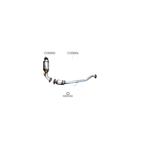 Unbranded Exhaust System for Suzuki Grand Vitara (09/2008 - 08/2018) product image