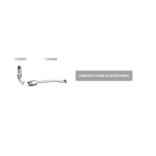 Unbranded Exhaust System for Suzuki Grand Vitara (09/2005 - 02/2015) product image