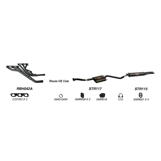 Redback Performance Exhaust System for Holden Calais (04/1995 - 12/200 product image