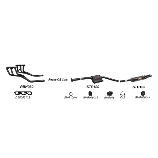 Redback Performance Exhaust System for Holden Commodore (08/1997 - 08/ product image