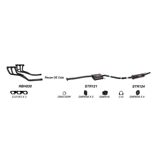 Redback Performance Exhaust System for Holden Caprice (09/1997 - 08/20 product image