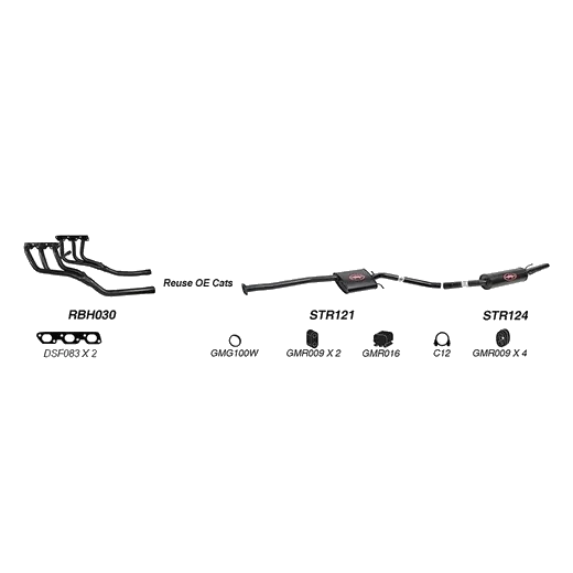 Redback Performance Exhaust System for Holden Caprice (09/1997 - 08/20 product image