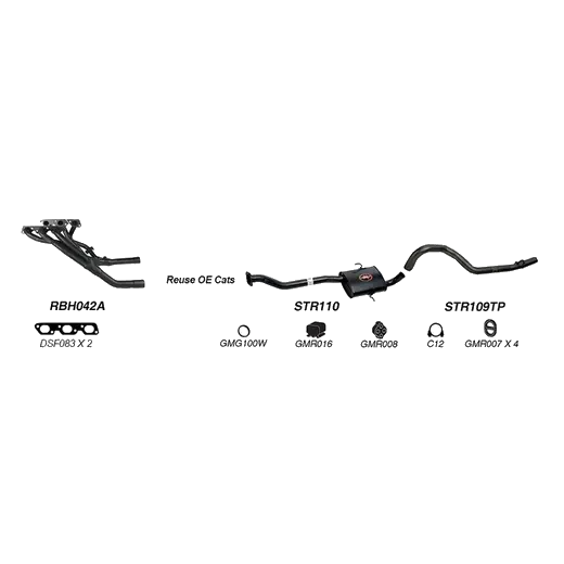 Redback Performance Exhaust System for Holden Commodore (04/1995 - 12/ product image