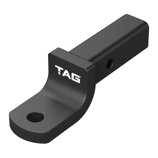 TAG Tow Ball Mount - 143mm Long, 90° Face, 50mm Square Hitch product image