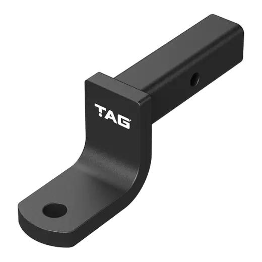 TAG Tow Ball Mount - 203mm Long, 90° Face, 50mm Square Hitch product image