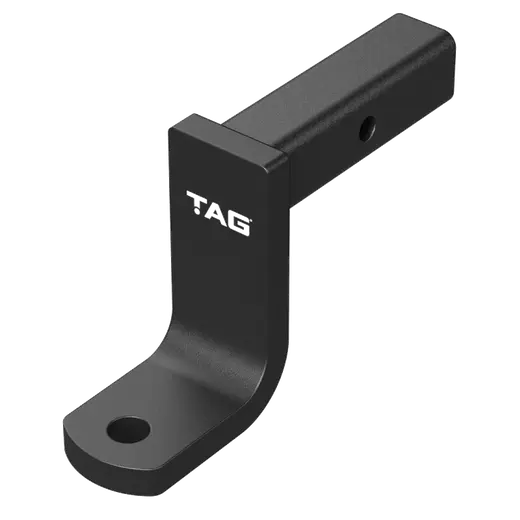 TAG Tow Ball Mount - 193mm Long, 90° Face, 50mm Square Hitch product image
