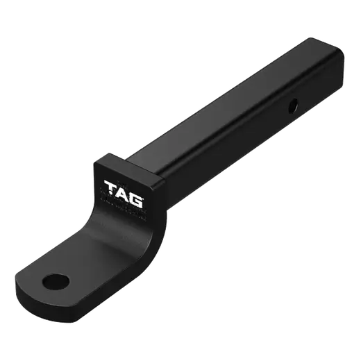 TAG Tow Ball Mount - 338mm Long, 90°Face, 50mm Square Hitch product image