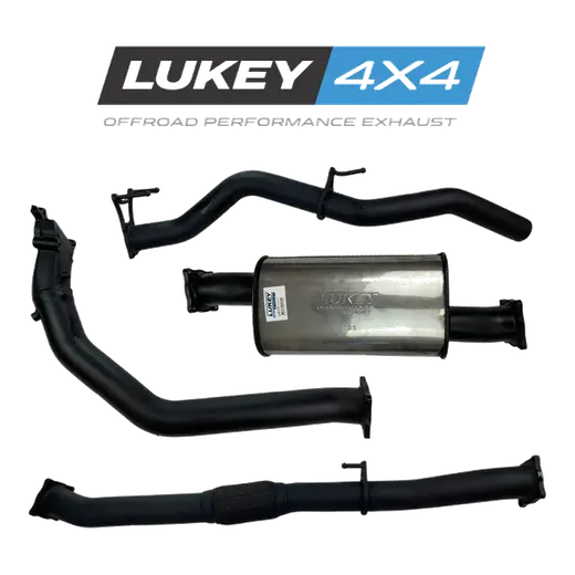 Lukey 4x4 Exhaust System for Nissan Navara D22 2.5 with Hotdog (11/200 product image