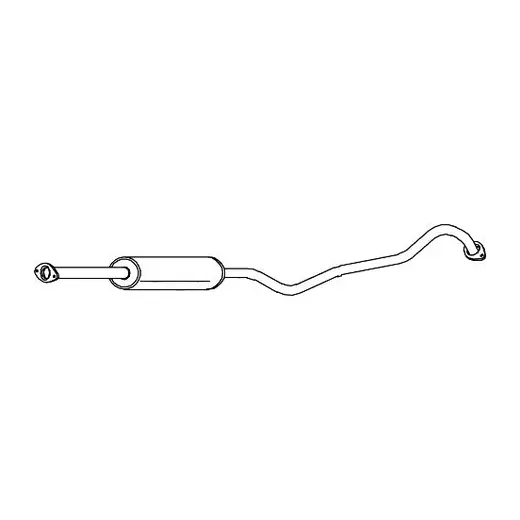 Unbranded Standard Replacement Exhaust for Nissan Pulsar (06/2000 - 02 product image