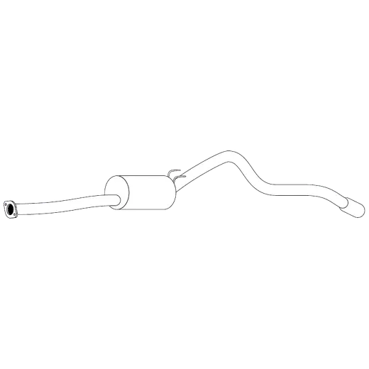 Redback Standard Replacement Exhaust for Toyota Hilux (08/1983 - 12/19 product image