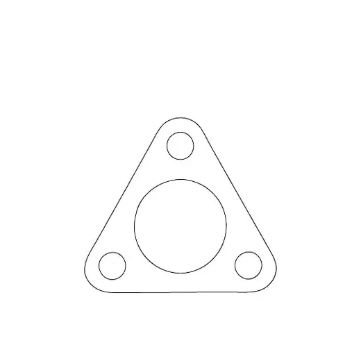 Redback Flange Gasket for Mazda 323 (05/1978 - 06/1984), E-SERIES (05/ product image