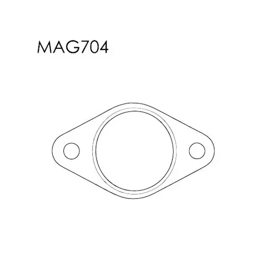 Redback Flange Gasket for Ford Telstar (01/1992 - 01/1998), Probe (01/ product image