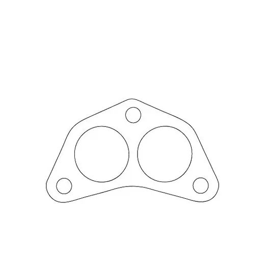 Redback Flange Gasket for various Hyundai &amp; Mitsubishi vehicles product image