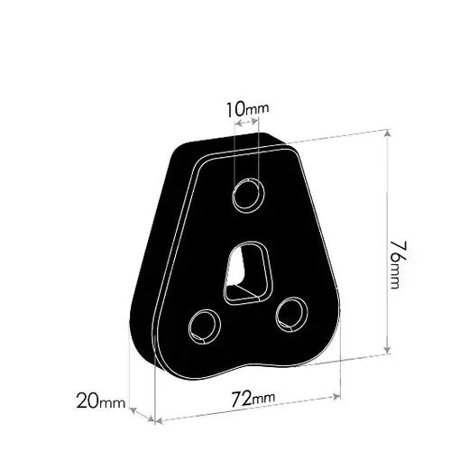Redback Exhaust Rubber for Mitsubishi Triton (11/1986 - 12/2006), Paje product image