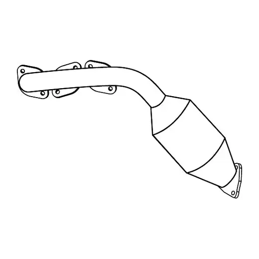 Redback Manifold Catalytic Converter for Toyota Prado (07/1996 - 02/20 product image