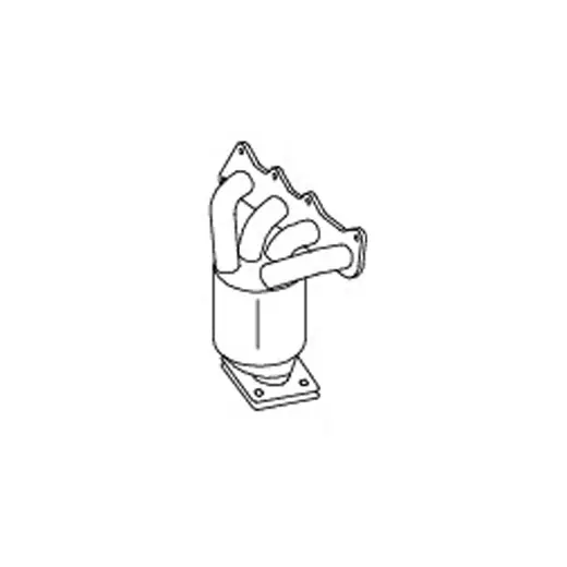 Redback Manifold Catalytic Converter for Volkswagen Polo (10/2001 - 05 product image