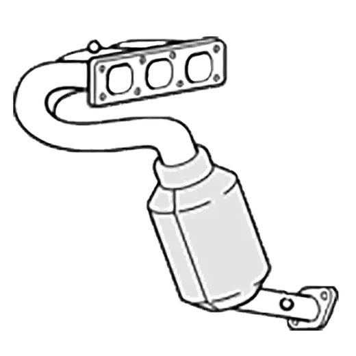Redback Manifold Catalytic Converter for BMW 5 (09/2000 - 12/2003) product image