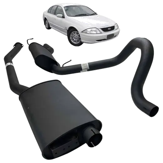 Redback 2 5 CAT Back Sports Exhaust for Ford EA EB ED EF EL AU Falcon 6 CYL 4L X product image