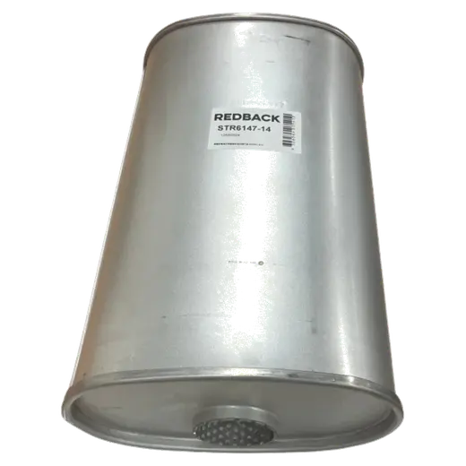 Redback 2 Megaflow Muffler 8X5 Oval 14 Long Centre Centre product image