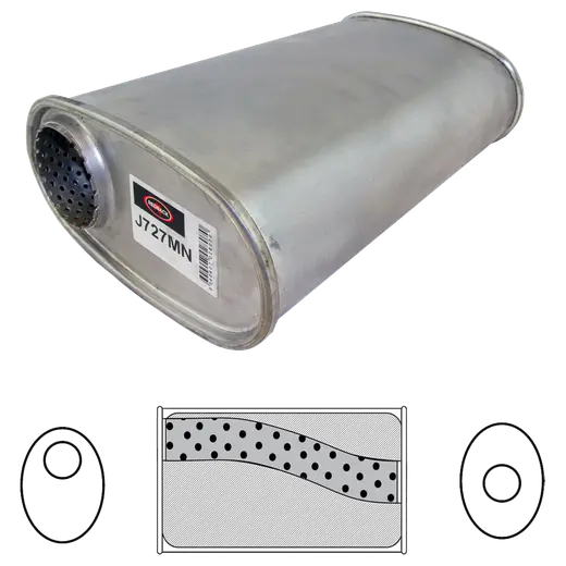 Redback 8 X 4 Oval 14 Long 2 1 2 Offset Centre Megaflow NO Spigots product image