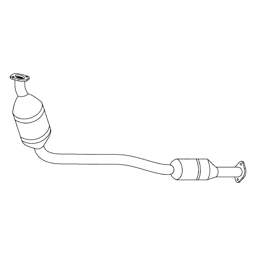 Redback Enviro Catconverters Underfloor to Suit Mercedes Benz C Class 11 2000 02 product image