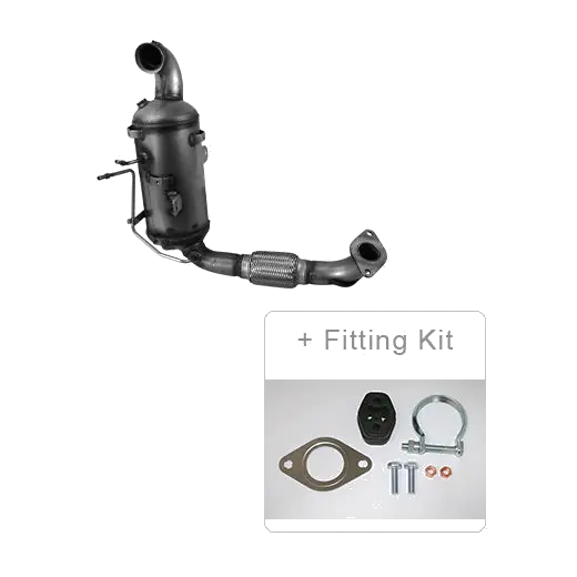 Redback Enviro Diesel Particulate Filter for Ford Fiesta 11 2009 08 2012 Volvo C product image