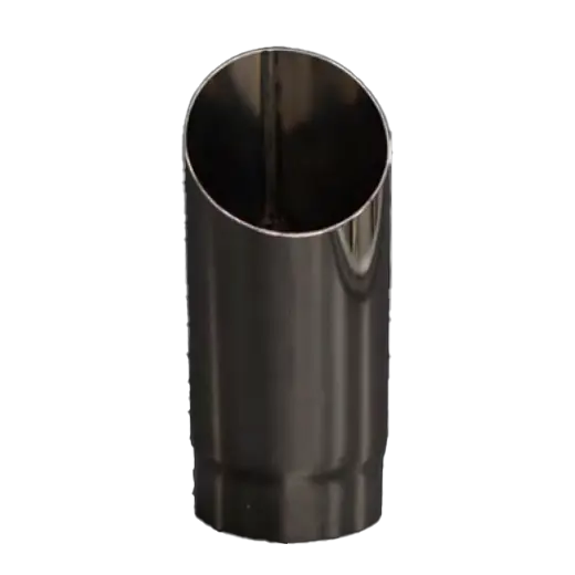 Redback Exhaust TIP 2 in 2 1 2 OUT 12 Long Angle CUT product image