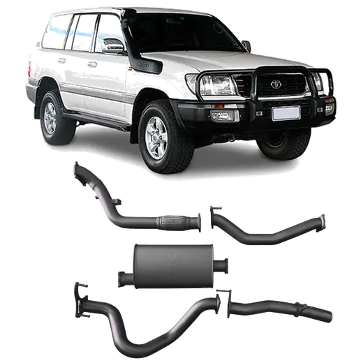 Redback Extreme Duty Exhaust for Toyota Landcruiser 100 Series 4 2L 10 2000 10 2 product image