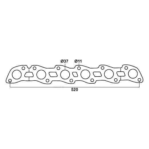 Redback Gaskets Exhaust Manifold to Suit Holden Commodore 01 1986 1988 Calais 01 product image