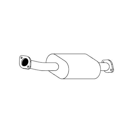 Redback Mufflers Bolt on to Suit Nissan X Trail 10 2001 01 2006 product image