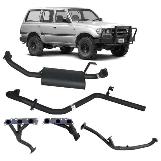 Redback Performance Headers and Exhaust for Toyota Landcruiser 80 Series Wagon 4 product image