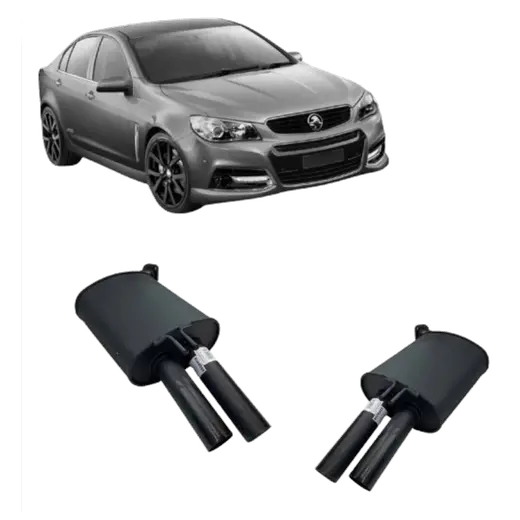 Redback Sports Mufflers for Holden Commodore VE VF Sedan Wagon SV6 SS 2 1 2 Axle product image