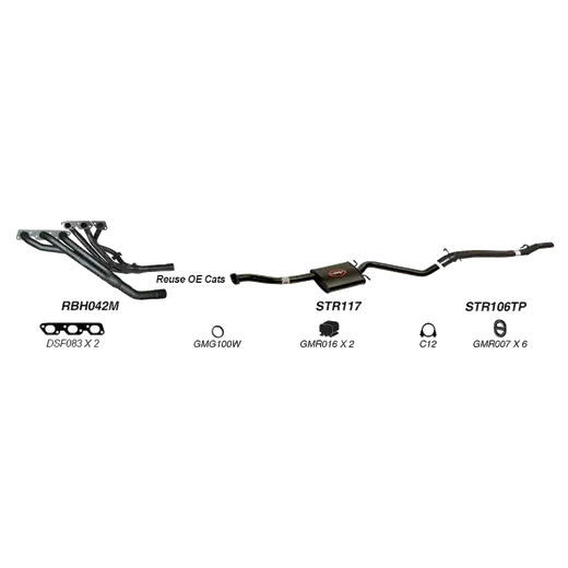 Redback Sports System to Suit Holden Calais 01 1995 01 1997 Commodore 01 1995 01 product image