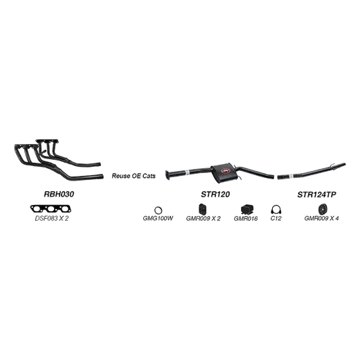 Redback Sports System to Suit Holden Calais 01 1997 01 2004 Commodore 01 1997 01 product image