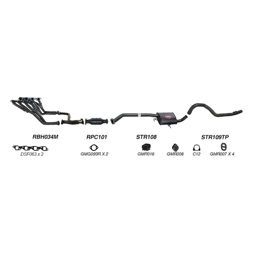 Redback Sports System to Suit Holden Commodore 01 1995 2001 product image