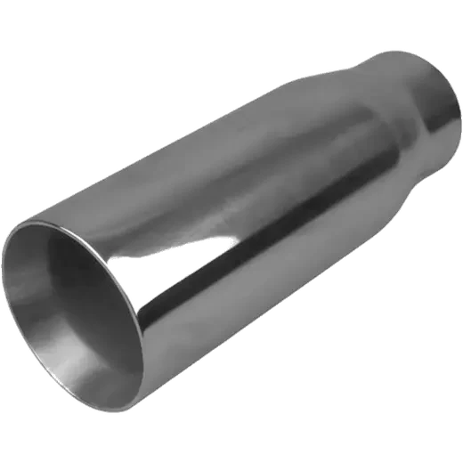 4" Exhaust Tip INNER CONE 2 1/2" IN 4" OUT LONG REDBACK304 SS product image